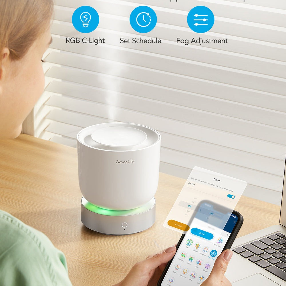 Refurbished GoveeLife Smart Essential Oil Diffuser