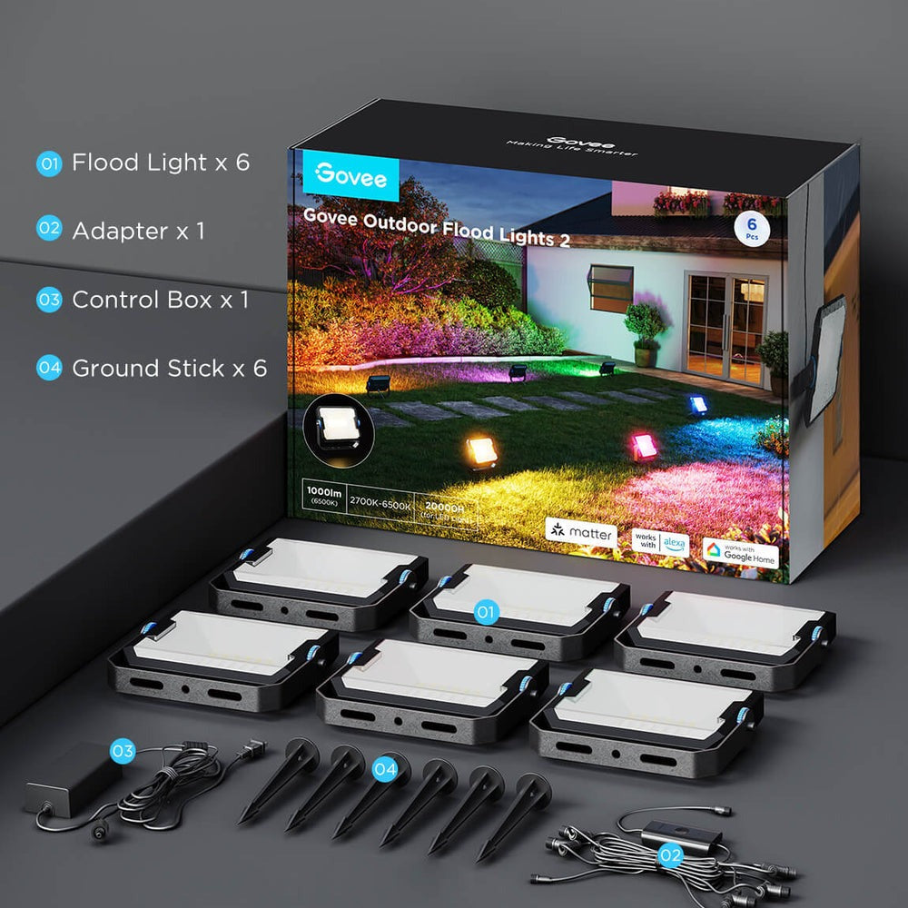 Govee Outdoor Flood Lights 2