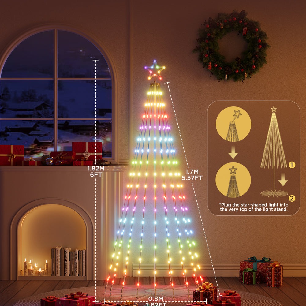 Refurbished Govee Cone Tree Lights