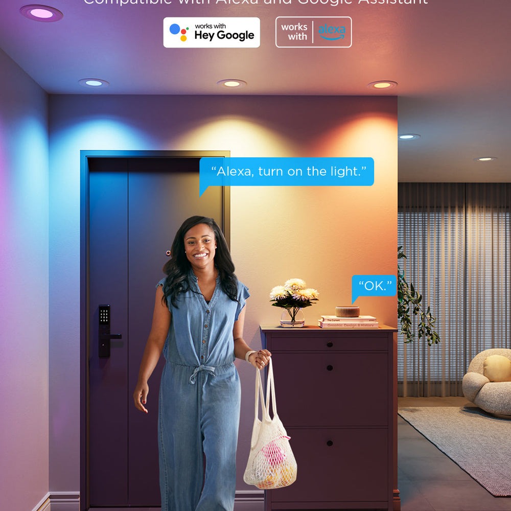 Govee 6-Inch Smart Retrofit Recessed Can Lights
