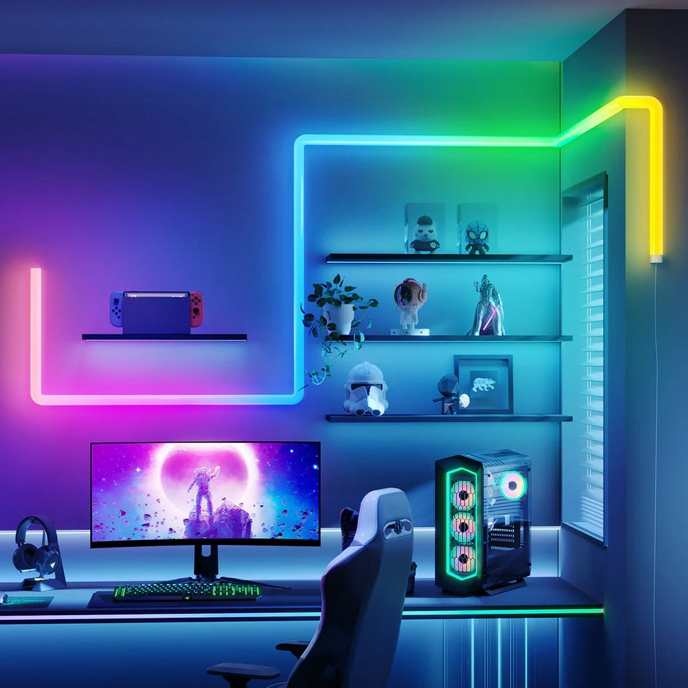 Refurbished Govee Glide RGBIC 3D Wall Light
