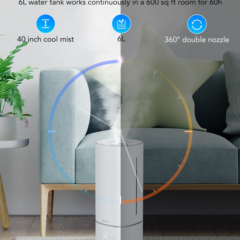 Refurbished Govee Smart Humidifier 6L H7142