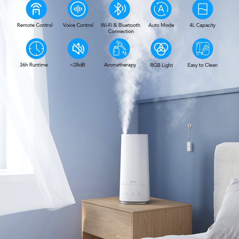 Refurbished Govee 4L Smart Humidifier with Hygrometer
