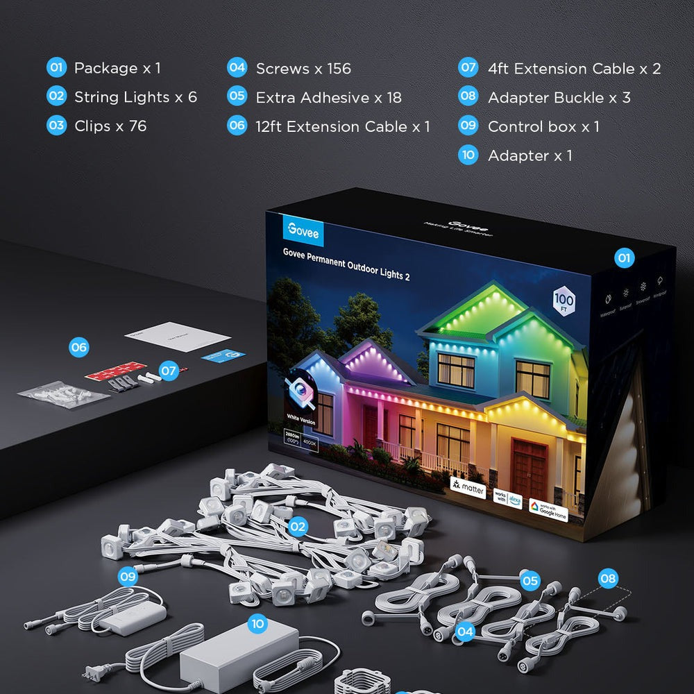 Govee Permanent Outdoor Lights 2