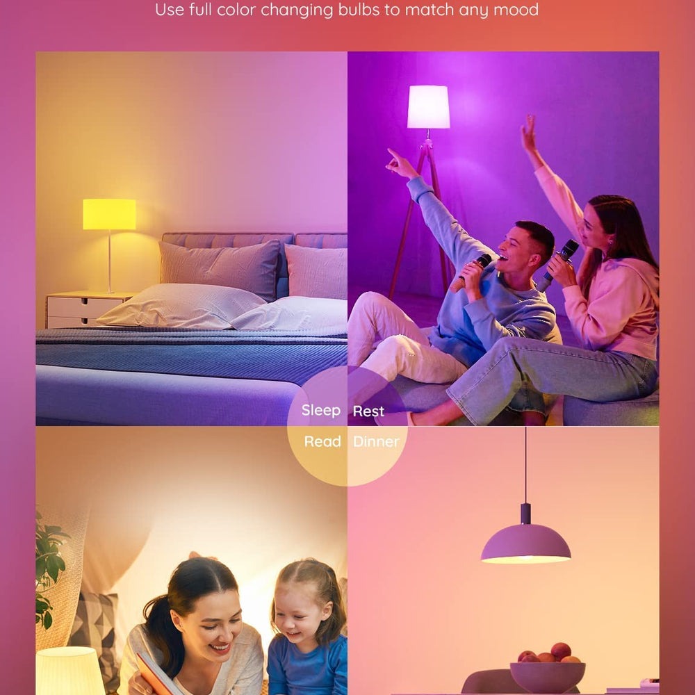 Govee A19 Smart LED Light Bulbs E26 800lm