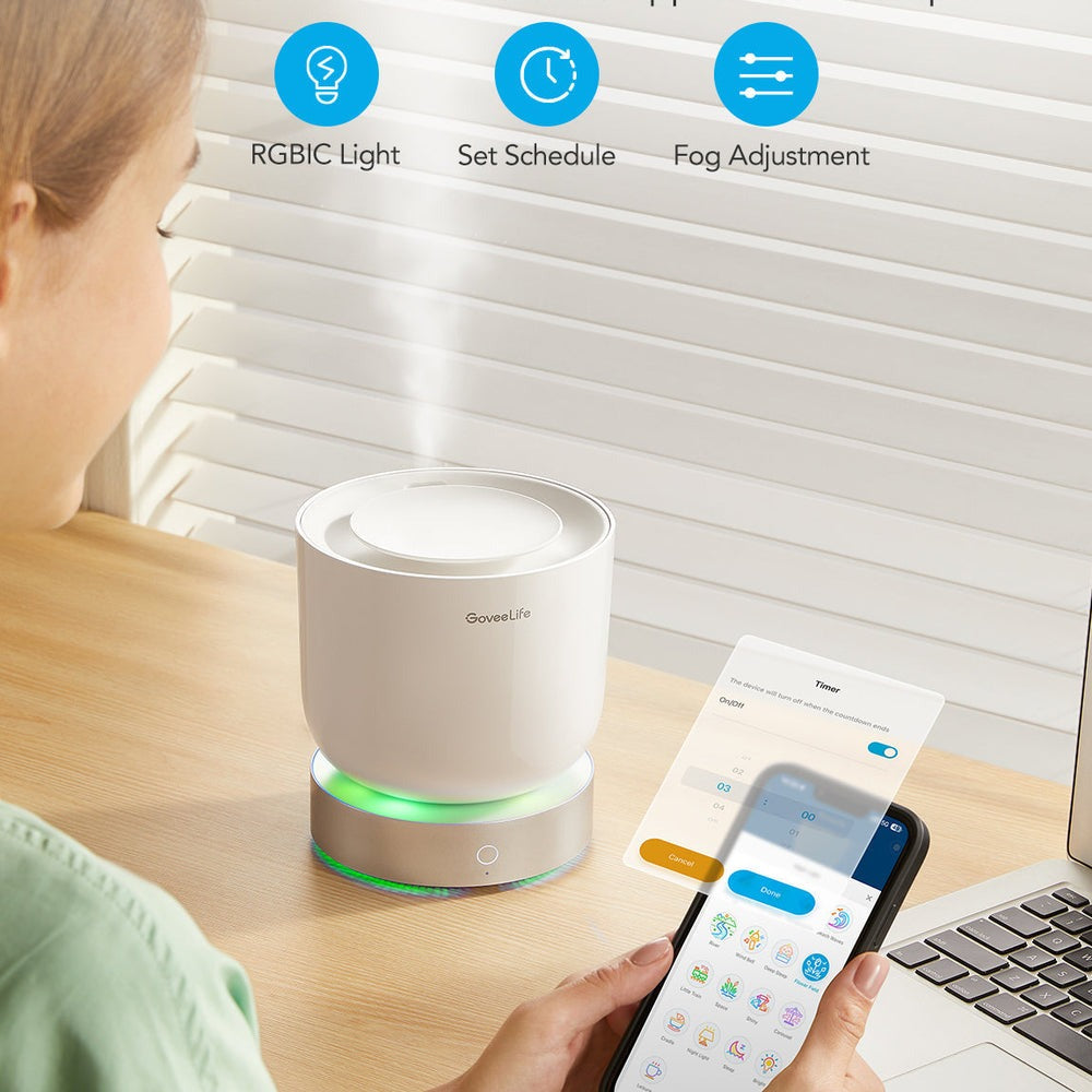 Refurbished GoveeLife Smart Essential Oil Diffuser