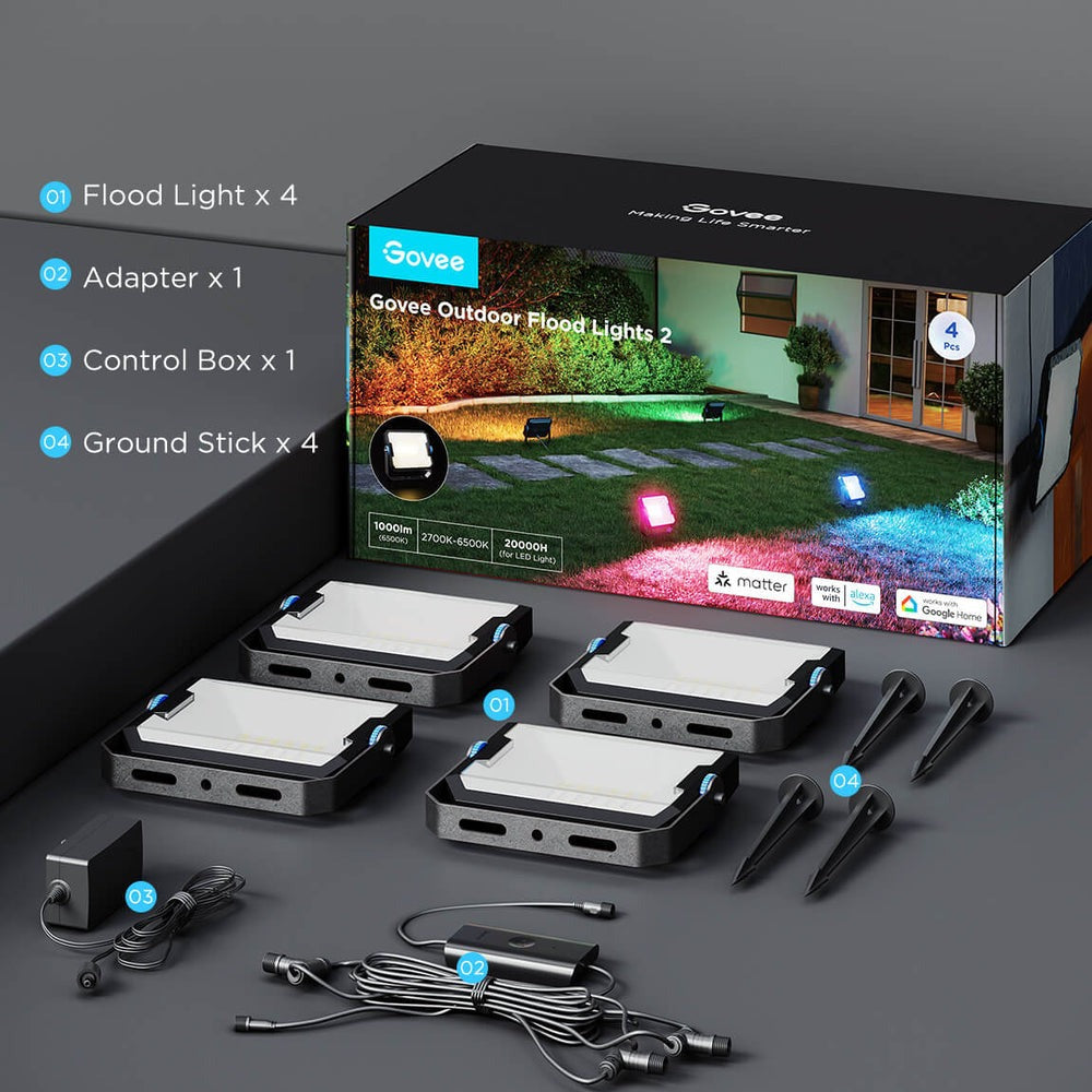 Govee Outdoor Flood Lights 2