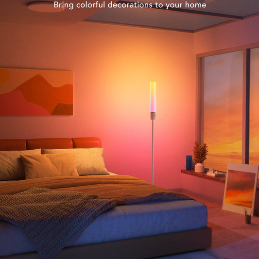 Refurbished Govee RGBICWW Cylinder Floor Lamp