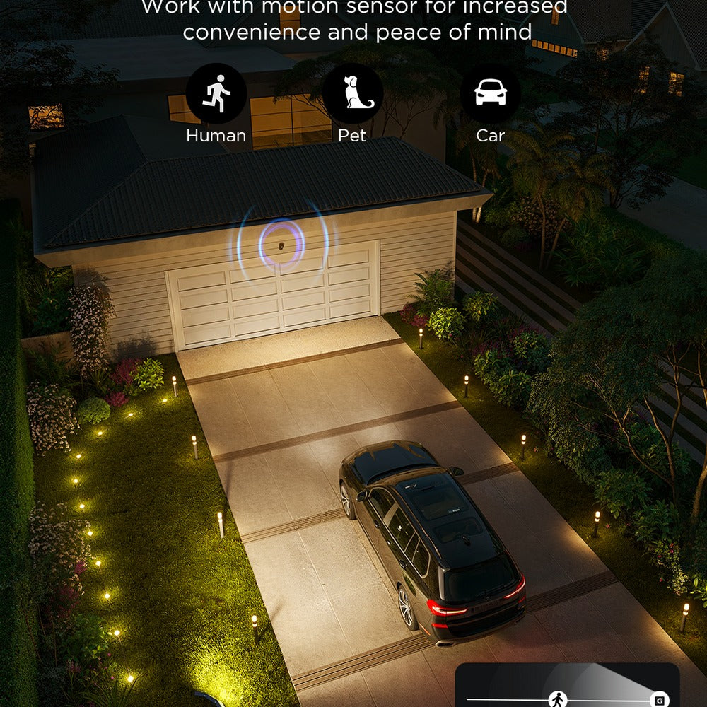 Refurbished Govee Outdoor Triad Flood Lights