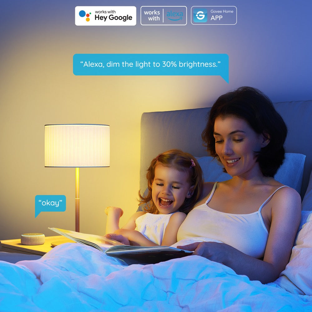 Refurbished Govee Smart RGBWW Light Bulbs 1200 Lumens