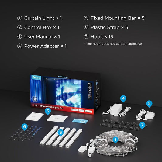 Govee Curtain Lights Pro