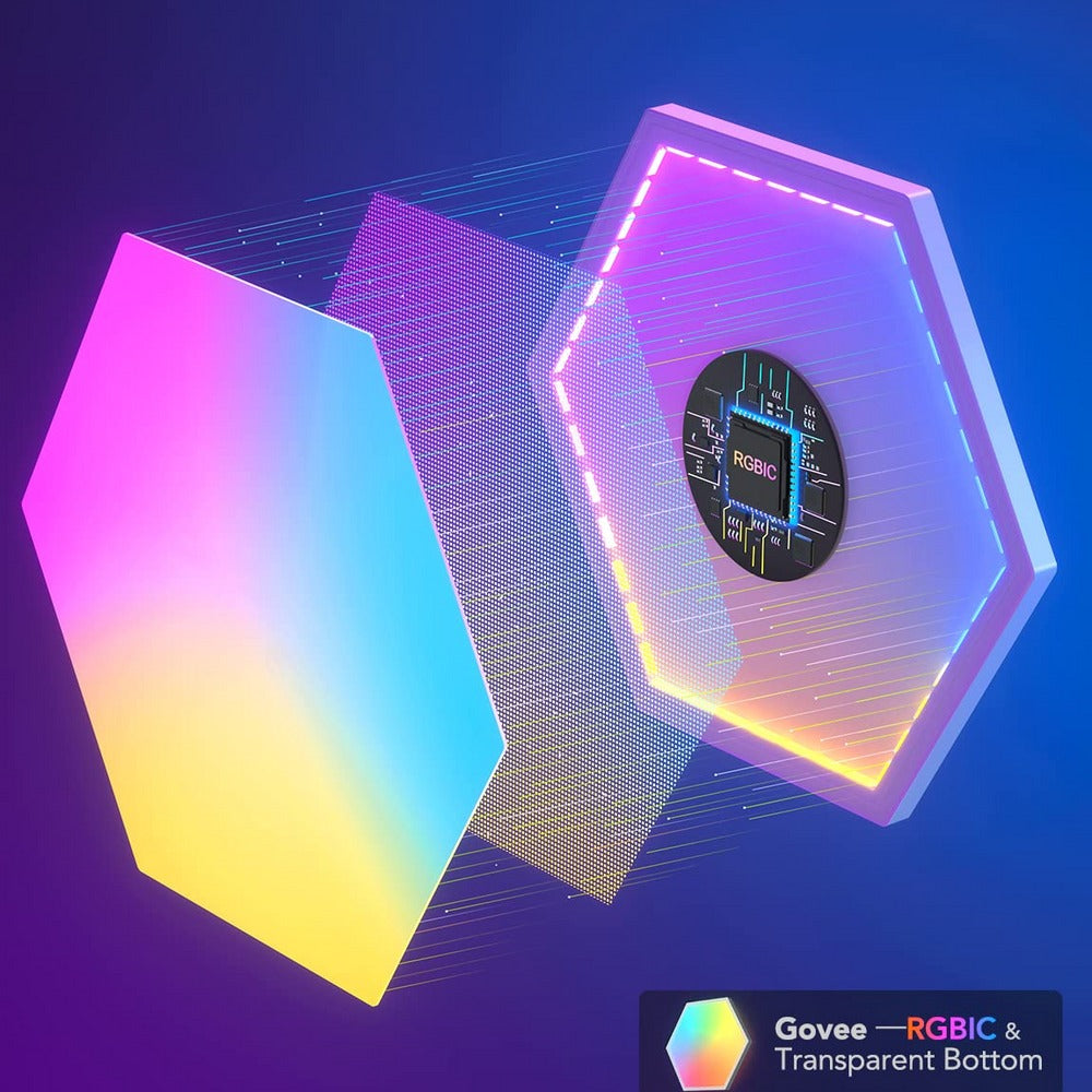 Refurbished Govee Glide Hexa Light Panels