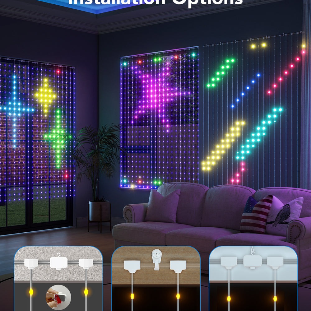 Refurbished Govee Curtain Lights
