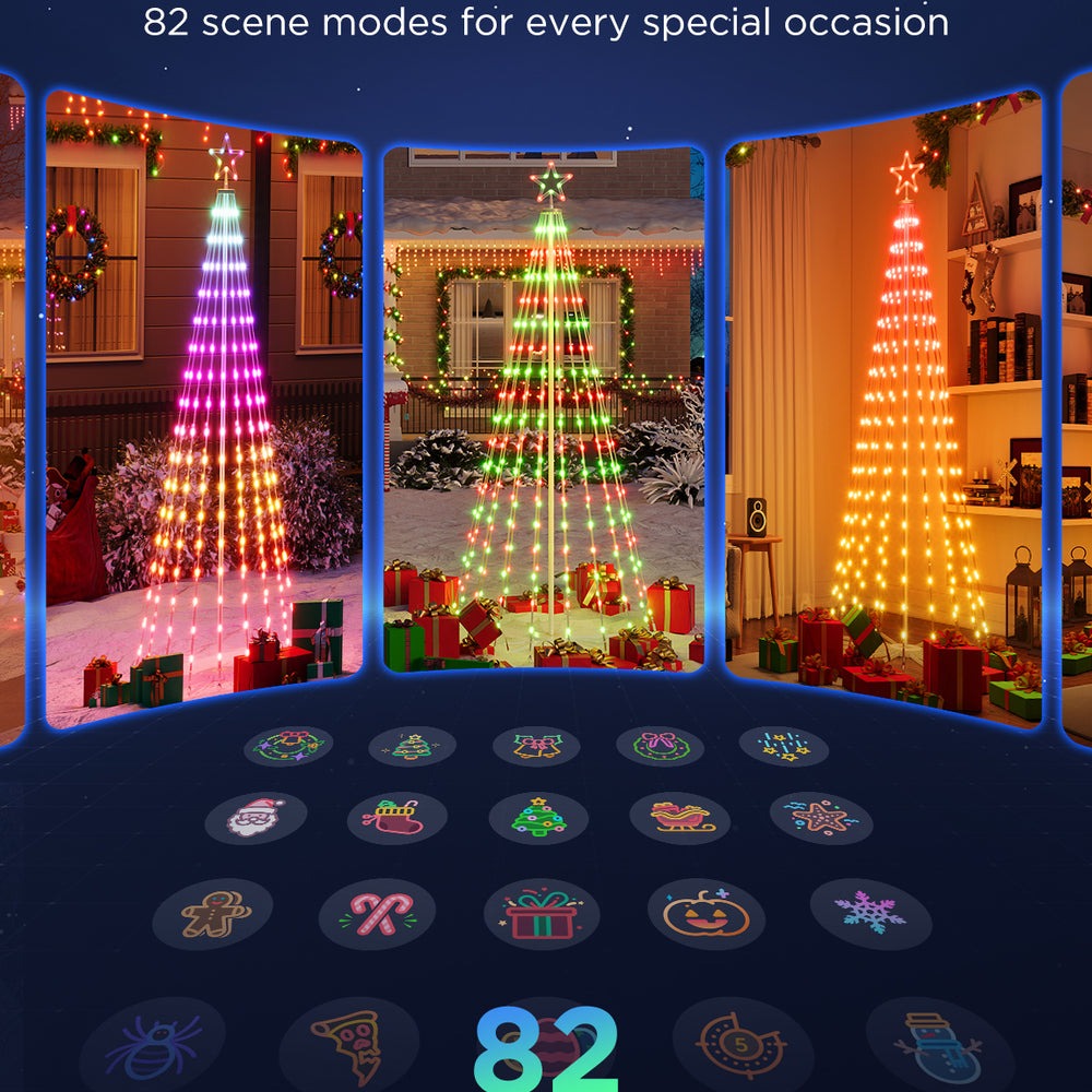 Refurbished Govee Cone Tree Lights