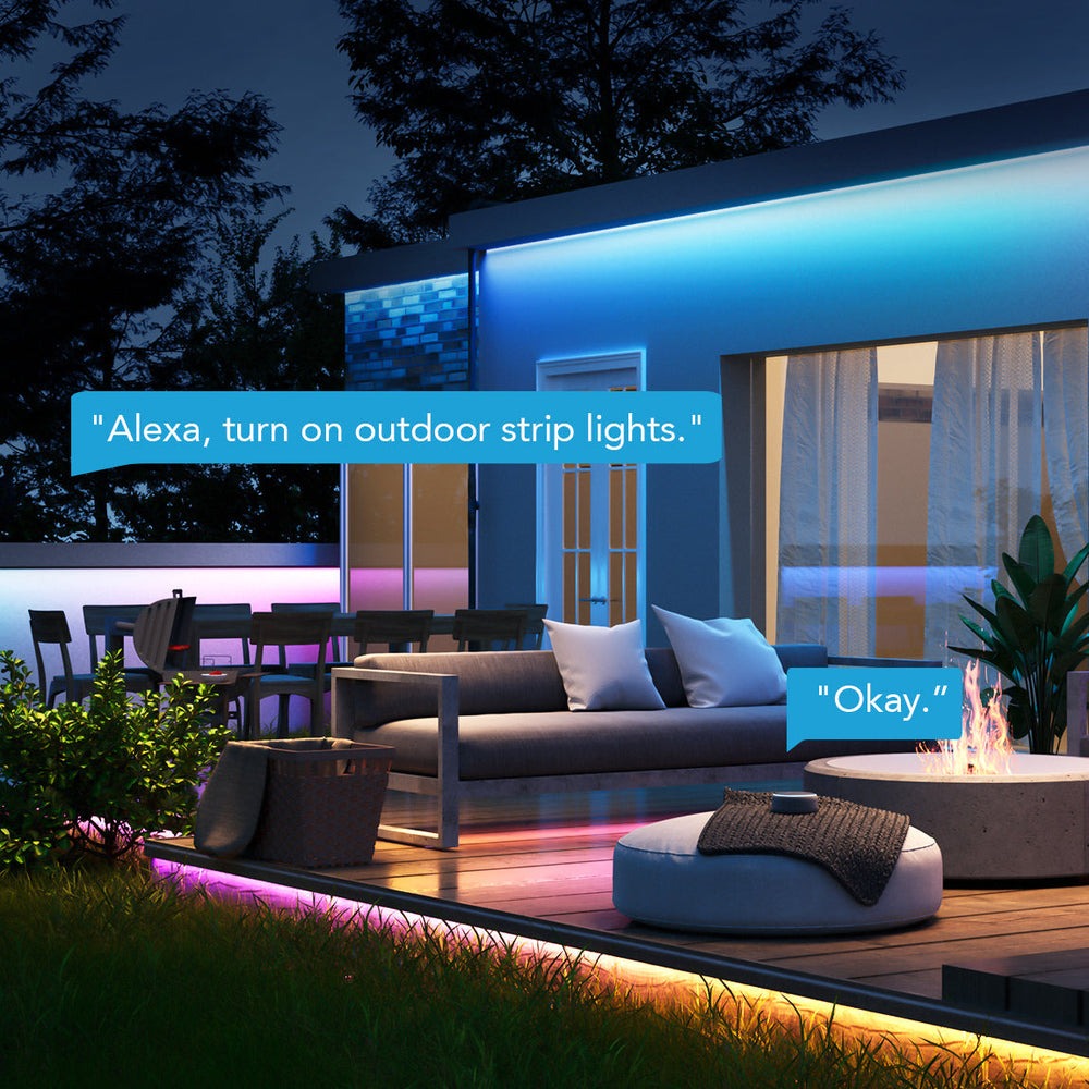 Govee Wi-Fi RGBIC Outdoor Strip Lights