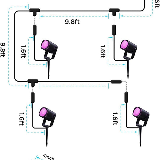 Govee Outdoor Spotlights 2