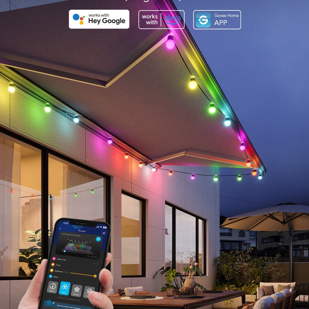 Refurbished Outdoor String Lights H1
