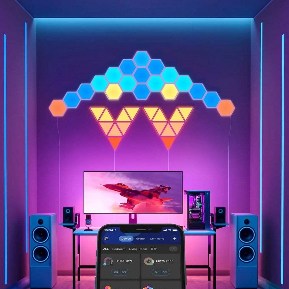 Refurbished Govee Glide Hexa Light Panels