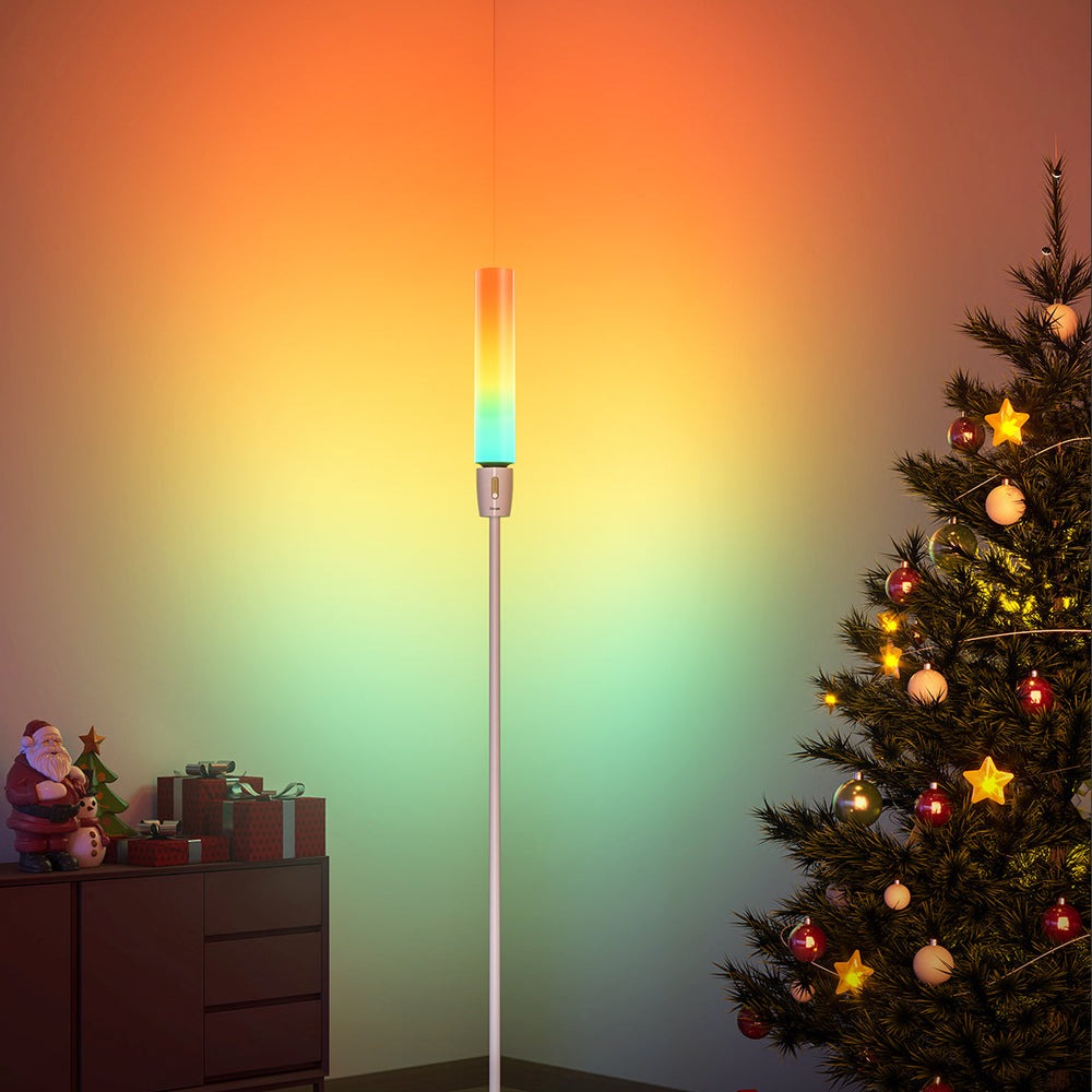 Refurbished Govee RGBICWW Cylinder Floor Lamp