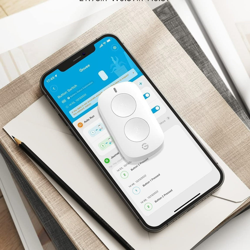 GoveeLife Smart Mini Double Button Switch