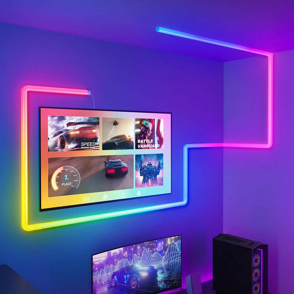 Refurbished Govee Glide RGBIC 3D Wall Light