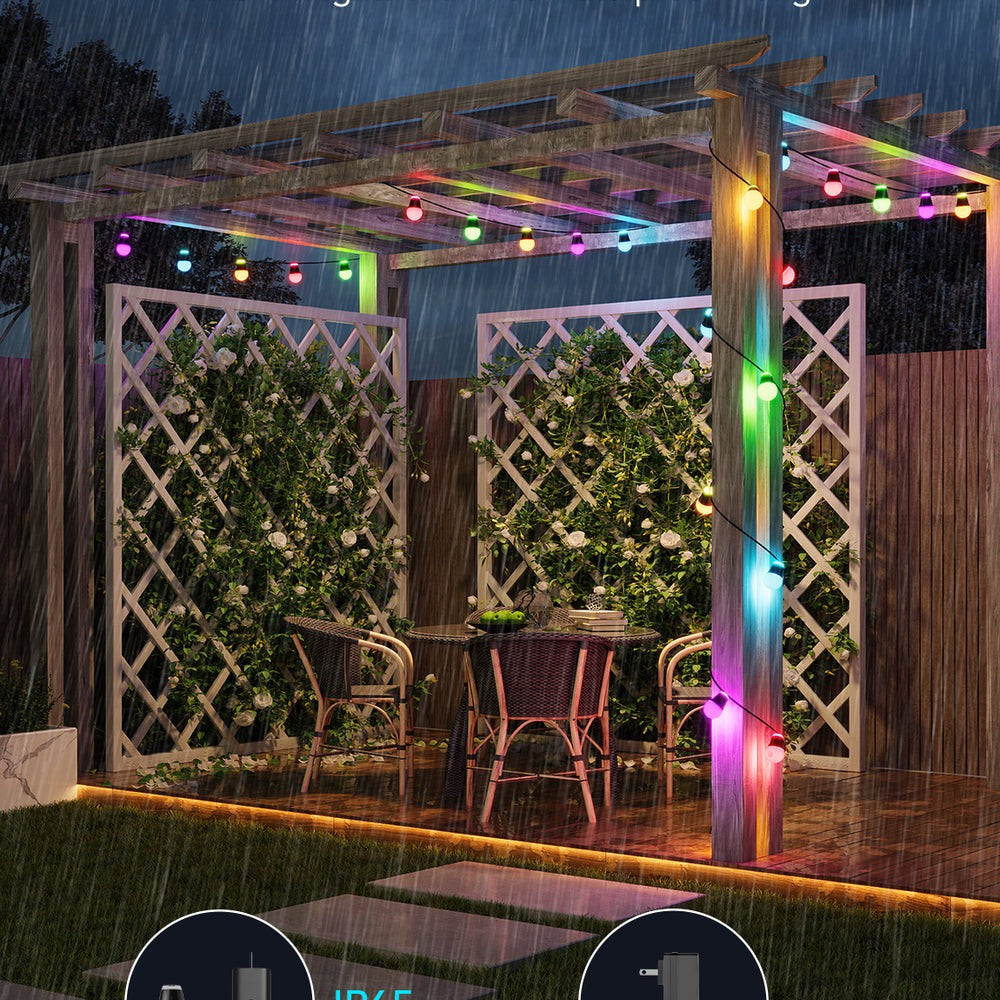 Refurbished Outdoor String Lights H1